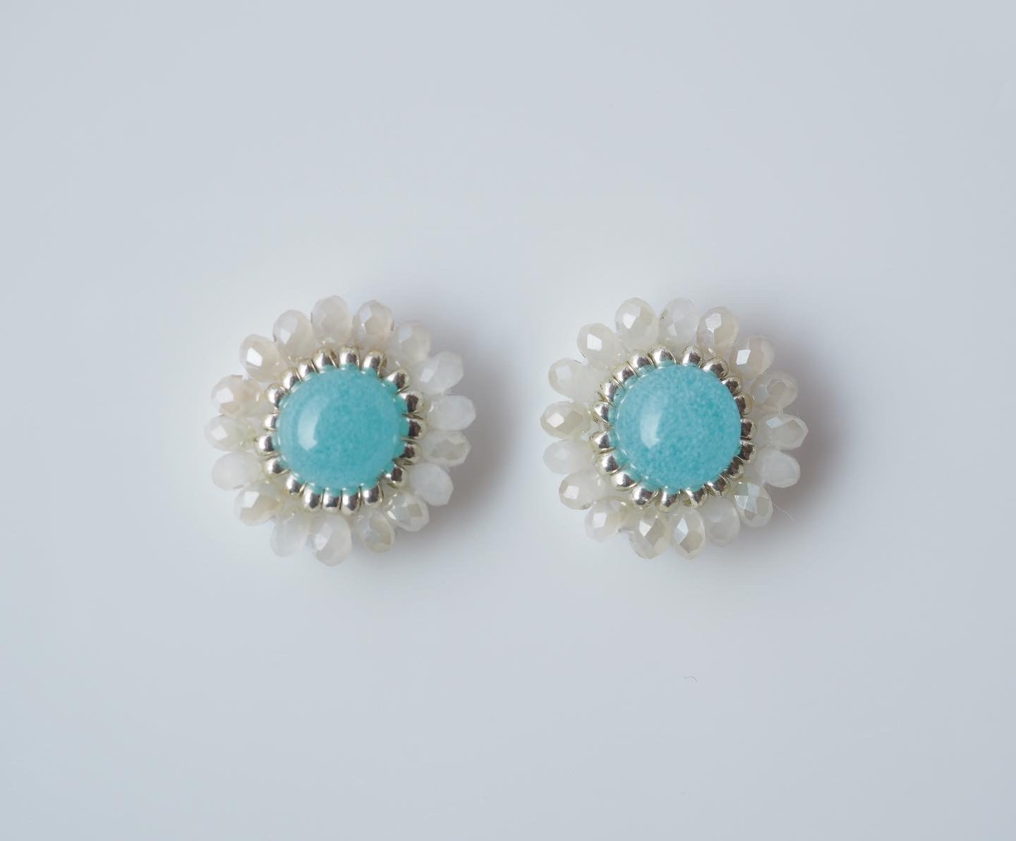 
            mizue jewelry 釉薬ジュエリー ピアス・イヤリング No.04
          