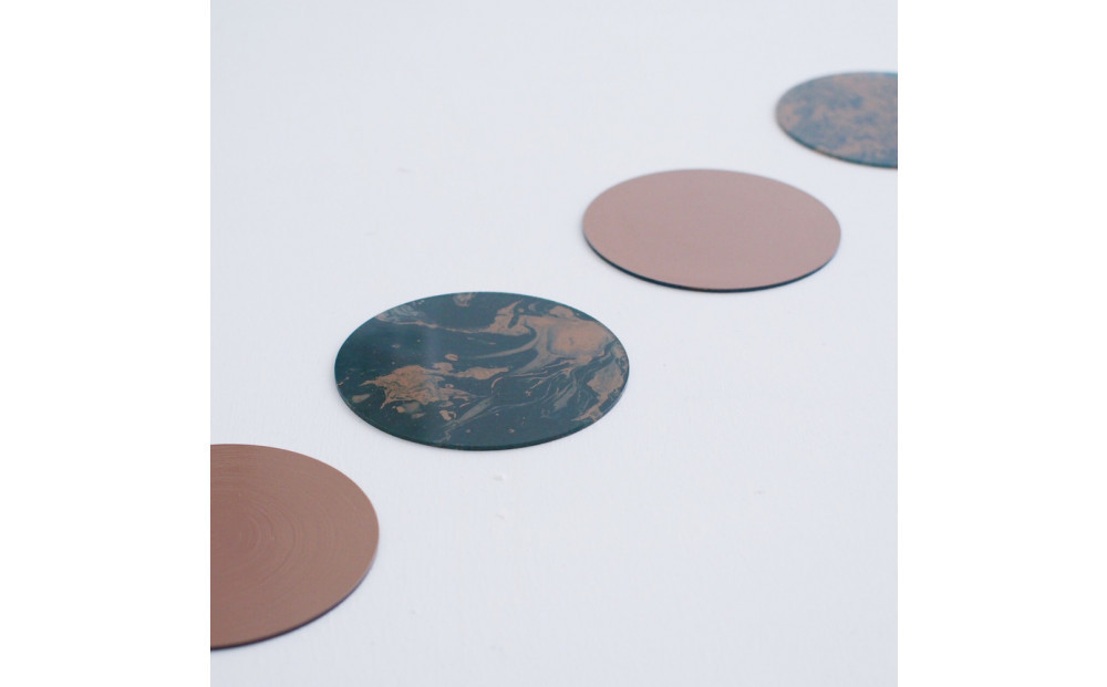 墨流しコースター 372013_LF004