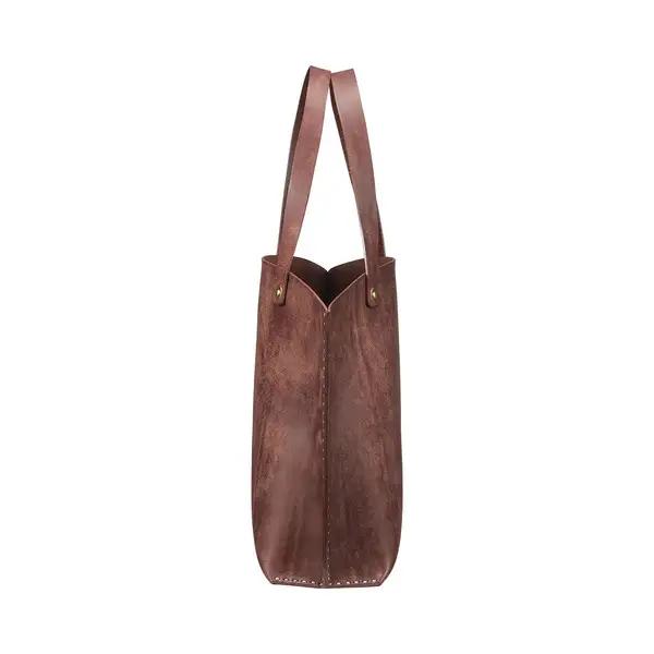 豊岡鞄 haaki Leatherトートバッグ HLB100 チョコラート / KOMOREBI 木和田正昭商店 牛皮革 革 トートバッグ レディース 高級 おしゃれ バッグ かばん カバン 鞄 シン