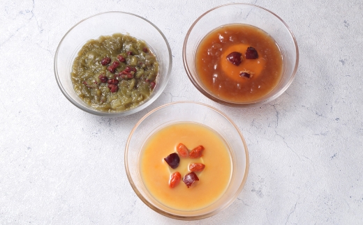 【全9回定期便】レトルト 葛湯 (くずゆ) 3種セット 各120g×3袋×3種 ／合計81袋 葛湯 くずゆ 保存食 長期保存 手軽 長崎県 長崎市