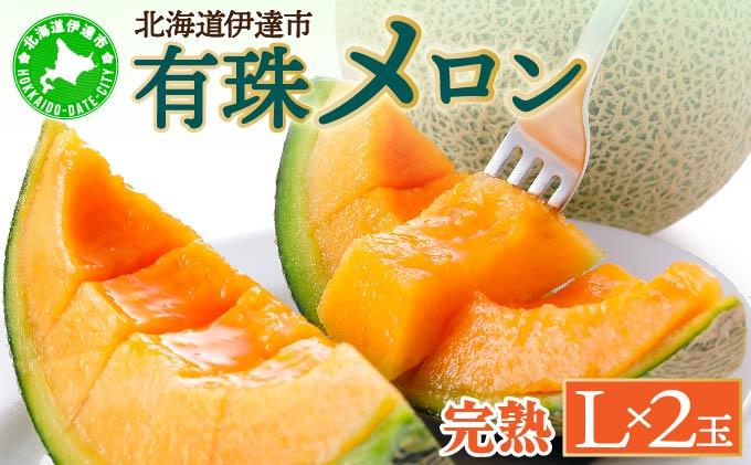 【2026年先行予約】北海道産 有珠メロン 2玉 セット 赤肉 Lサイズ 1.6kg以上×2玉 ツル付き レッドルピア 果物 めろん フルーツ くだもの 完熟 旬 ご褒美 ギフト お祝い 産地直送 お取り寄せ 北海道 藤川農園 送料無料 伊達[55250477]