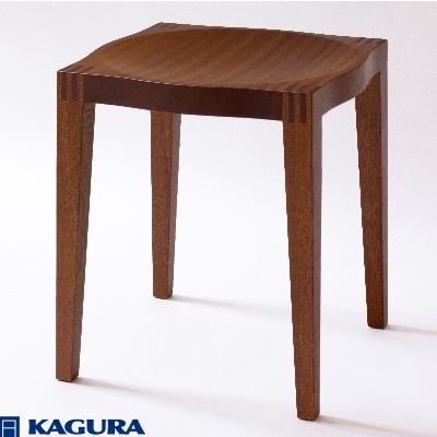 ふるさと納税 常陸大宮市 【家具蔵】スツールゼン サペリ材