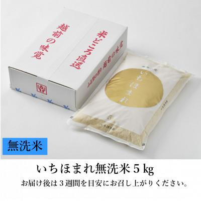 ふるさと納税 あわら市 【令和6年産】いちほまれ 無洗米 5kg×1袋《発送直前に精米!》 |  | 03