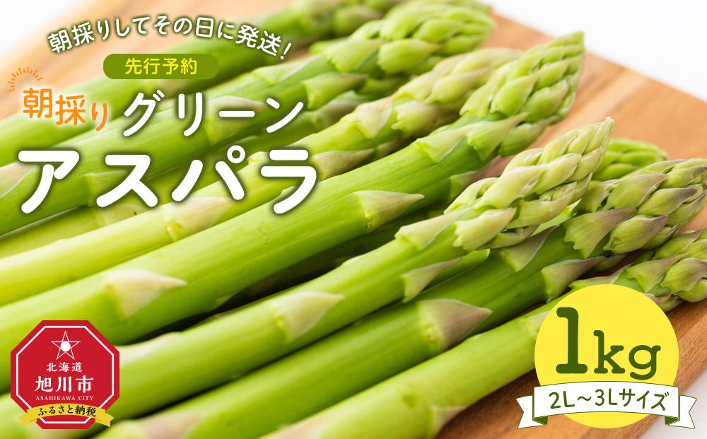 【先行予約】朝採り グリーンアスパラ 2L～3L 1kg (2025年5月下旬発送予定)_01704