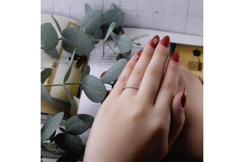【J95-003】舞ハードプラチナ ダイヤモンド0.1ct