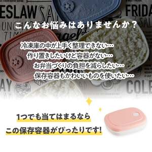 ご飯 冷凍 容器 200ml 5個 セット 白米 ごはん お弁当 食品 食材 保存 容器 ケース スケーター skater SLG2 パウダー パステル ブルー 青 あお 作り置き 食洗機 電子レンジ