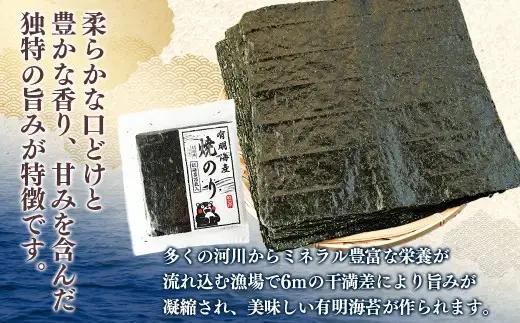 【6ヶ月定期便】 熊本有明産焼のり 100枚（25枚×4袋）（訳あり・全形） 風味 のり ノリ 海苔 乾物 熊本県産 国産 焼きのり ミネラル 有明海苔 香り 独特 旨み 甘み 定期 定期便