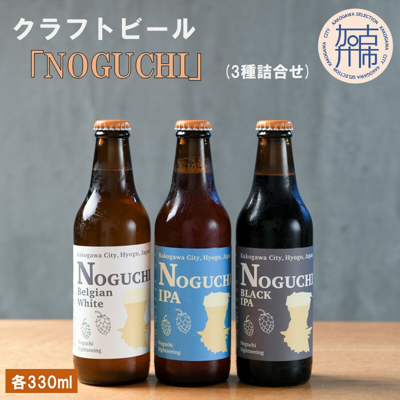 【ふるさと納税】【レビューキャンペーン】クラフトビール「NOGUCHI」(3種詰合せ)