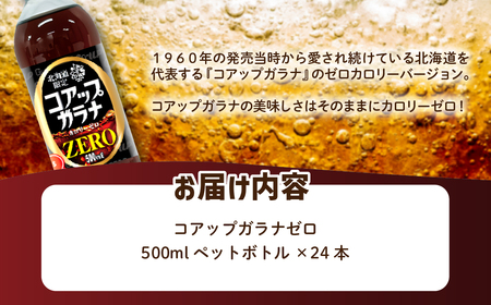 【先行予約】【2026年1月20日より順次発送】コアップガラナZERO24本（500mlペットボトル） NAQ008