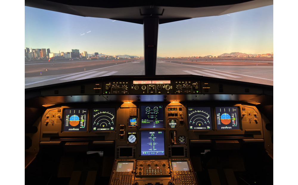 A320フライトシミュレーター120分操縦体験