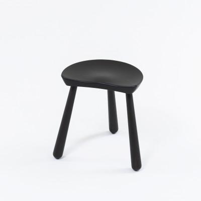 ふるさと納税 府中市 府中家具「kitoki」WK58.muku milk stool color(鉄黒)