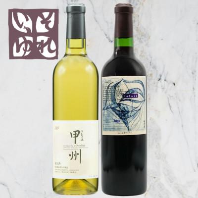 ふるさと納税 山梨市 旭洋酒　ソレイユ甲州/それいゆシラー　720ml×2本セット