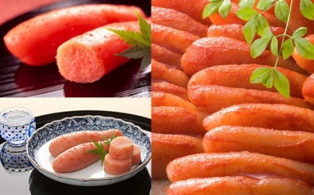 福岡県 辛子明太子 約500g 木樽詰