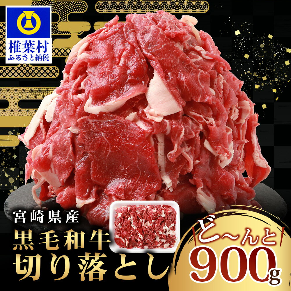 【ふるさと納税】宮崎県産 和牛 切り落とし 900g 焼肉・すき焼き・牛丼に便利な大容量パック ｜送料無料 牛 肉 人気 和牛 黒毛和牛 国産牛 国産 切り落とし お祝い 贈り物 ギフト BBQ キャンプ 冷凍 焼き肉 すき焼き スキヤキ 炒め物 牛丼 しゃぶしゃぶ シャブシャブ｜TK-35