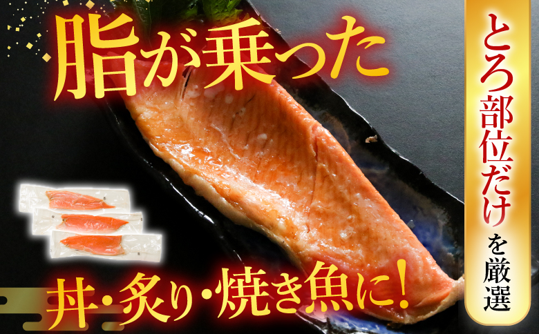 お刺身トラウトサーモン＆とろサーモンハラミセット C-09004