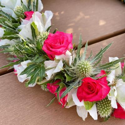 ふるさと納税 ふじみ野市 ハワイアンレイ生花(おまかせ花材Hakuスタイル) |  | 01