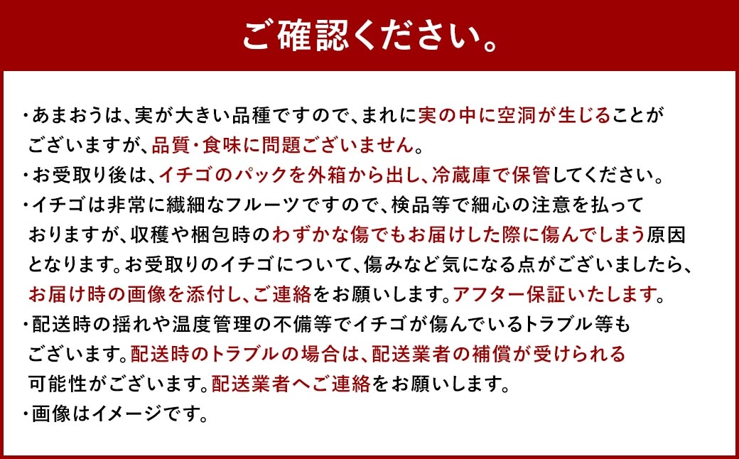 福岡県産あまおうグランデ以上270g×2パック