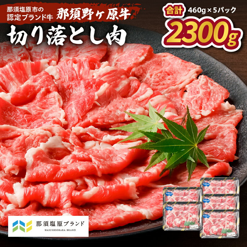 【ふるさと納税】那須野ヶ原牛 切り落とし 460g×5パック 栃木県 那須塩原市 JAS認定農場 牛肉 ブランド牛 カレー シチュー 肉 肉料理 食品 国産 お取り寄せ グルメ 送料無料