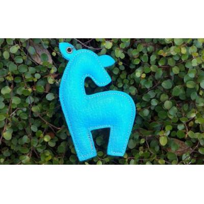 ふるさと納税 宍粟市 鹿革コレクション【露草】マスコットチャームAN19 |  | 01