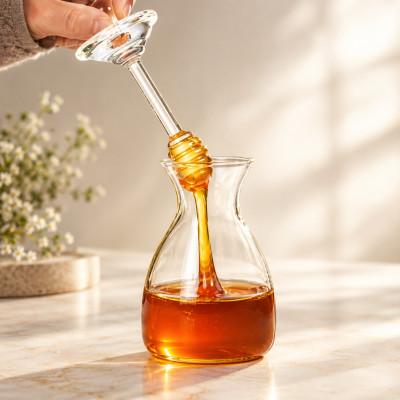 ふるさと納税 矢吹町 最上級のおいしさ　日本みつばちの生はちみつ「琥春」100ml×2瓶　贈答用桐箱入り |  | 01