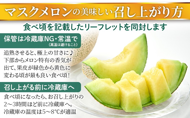 ※写真は正規品の純系マスクメロンです