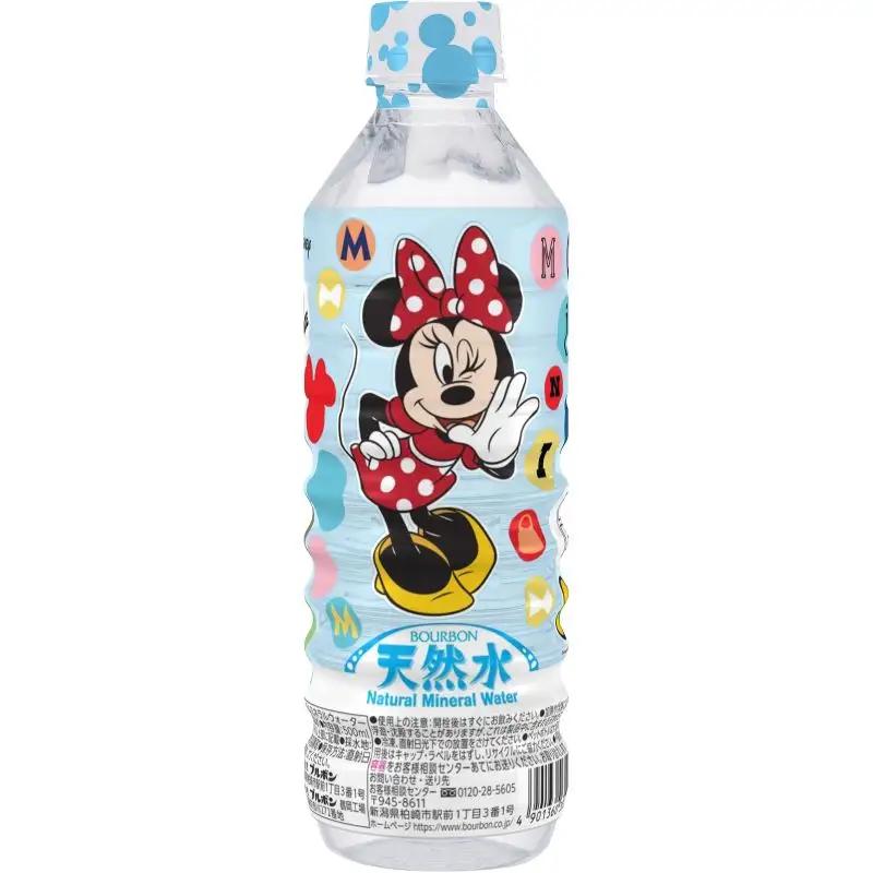 ディズニーデザインの天然水　500ml×24本 ミッキー＆フレンズ（ミッキーマウス・ミニーマウス・ドナルドダック）
