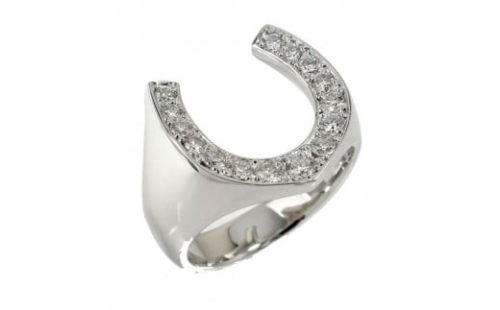 【サイズ：11.5号】〈 甲府ジュエリー 〉pt900 馬蹄リング 161020osm10