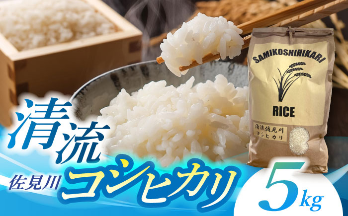 
            ＜新米 予約＞【R7年度産】清流 佐見川 コシヒカリ 5kg 米 コメ こしひかり 白川町 / S.K.C [AWAX001]
          
