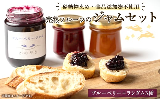 
信州産　完熟フルーツのジャム4種の詰め合わせ【1378451】
