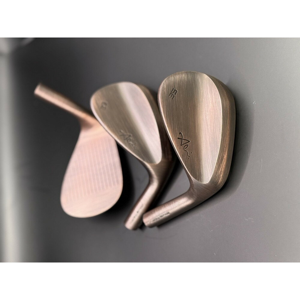 【ふるさと納税】【福岡市】Abi Wedge 銅燻し50°　N.S.PRO MODUS3 WEDGE 105　女性クラフトマンの阿比留俊子　設計・デザイン　