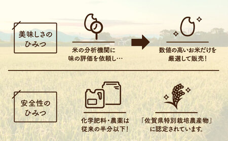 【全12回定期便】【九州米・食味コンクール3年連続入賞！】こだわりのさがびより 10kg（白米） /令和5年度産 米 特別栽培米 白米 ブランド米 さがびより さがのお米 米粒が大きくしっかり お米の