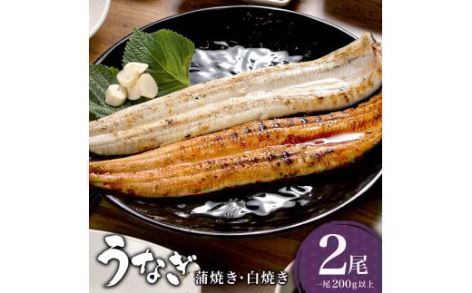 ＜2026年1月配送＞うなぎ 蒲焼き 白焼き 食べ比べセット 400g (200g×各1尾) ／うなぎ 鰻 ウナギ 蒲焼 蒲焼き 土用 丑の日 特選 肉厚 たれ 国産 ふるさと 鰻丼 鰻重 うな重 うなぎたれ ギフト 贈り物 佐賀 佐賀県 送料無料