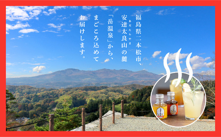 岳温泉発  温泉クラフトコーラシロップセット【佐藤物産】