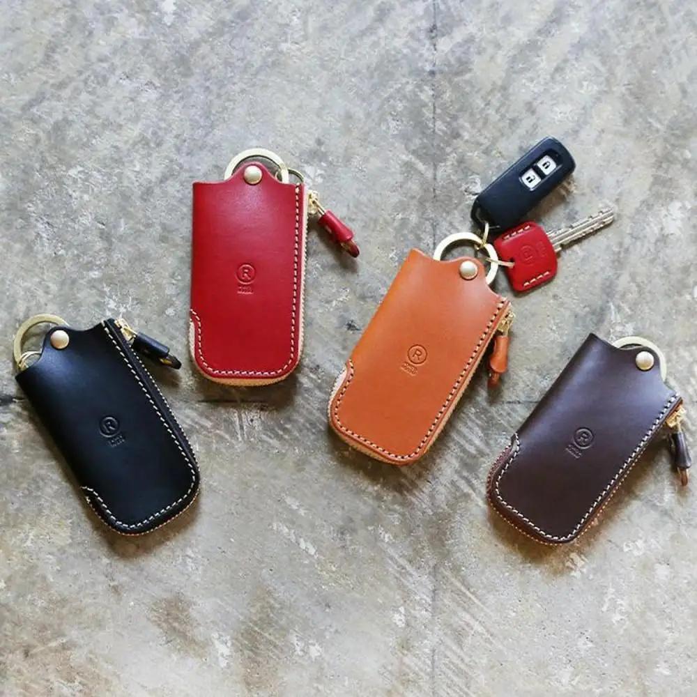 レザーZIPキーケース 【福岡市内製造】 | 革製品 レザーグッズ 雑貨 日用品 おすすめ 送料無料 キャメル