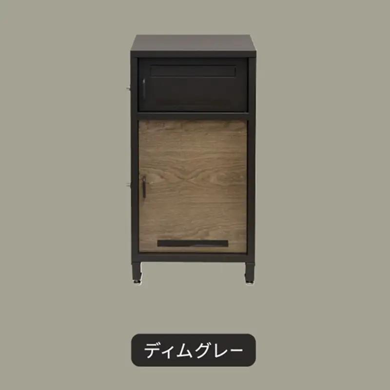 宅配ボックス付ポスト Lauro ラウロ【ディムグレー 】《 宅配ボックス 宅配ボックス付ポスト ポスト 置き型ポスト コンパクトサイズ 》【2509N16712_01】