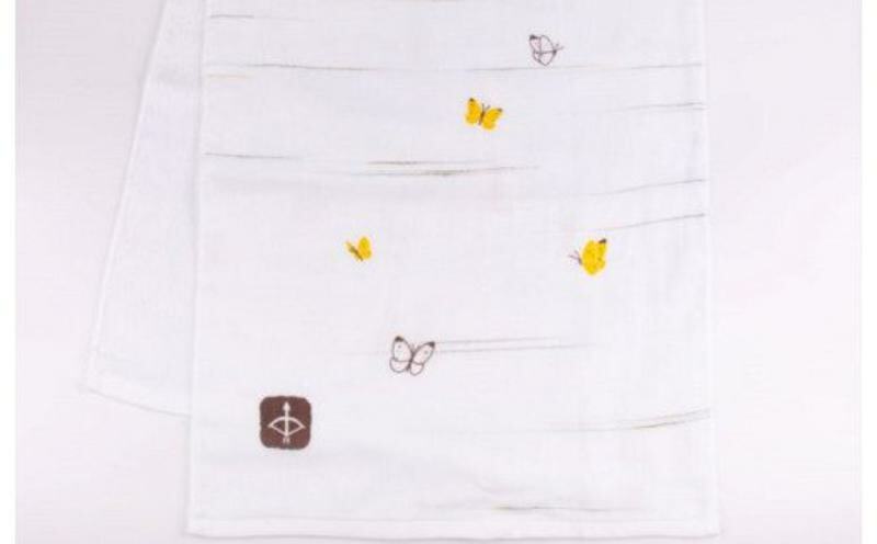 【スピード発送】JAPAN madeガーゼタオル 3枚セット(スラブ緑)【泉州タオル 国産 吸水 普段使い シンプル 日用品】 099H331