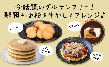 北海道産韃靼そば粉「満天きらり」 500g×2袋 そばらぼ《30日以内に出荷予定(土日祝除く)》 北海道 浦幌町 保存食 常温 保管 お昼ご飯 昼食 夕食 夜食 麺