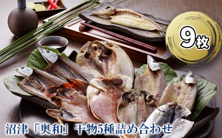 ひもの 5種 9枚 ひもの 詰め合わせ