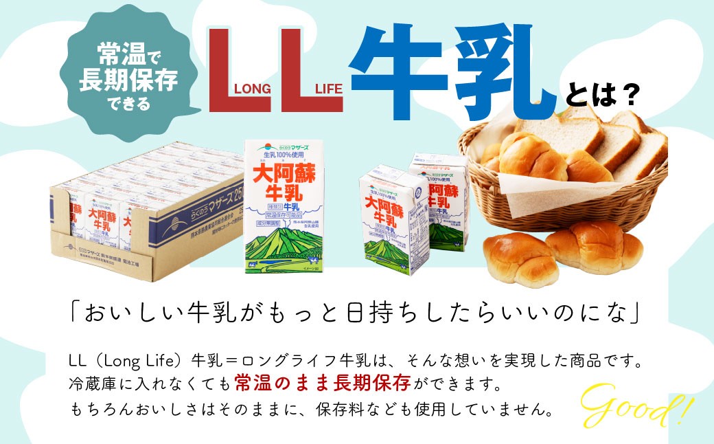 大阿蘇牛乳 250ml×24個入（1箱）