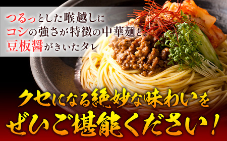 手延べピリ辛中華 タレ付き 1袋300g ( 麺 180g スープ 60g×2 ) 2食入 × 5袋 計10食 奥島屋 株式会社奥島創麺巧房《30日以内に発送予定(土日祝除く)》岡山県 浅口市 送料無