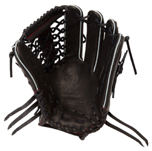 ローリングス (Rawlings) 硬式 外野手用 グローブ  グラブ 日本製：左投げ用 ブラック