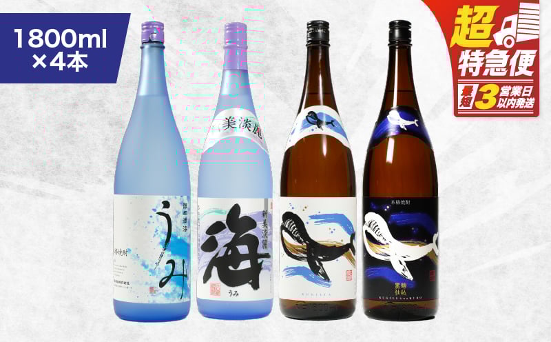 
1795 海の蔵「大海酒造」の飲み比べセット！B-1（合計４本）
