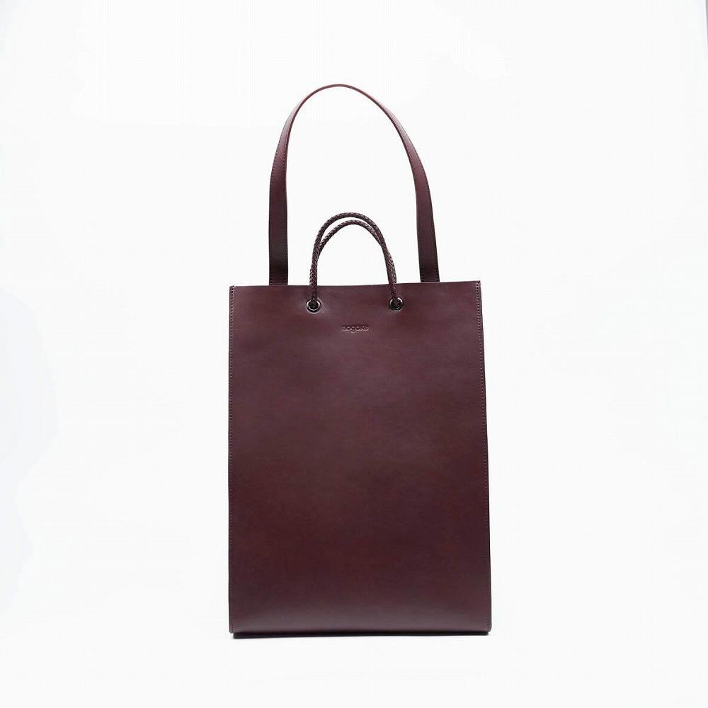 【トートバッグ（L）】2way Tote bag Large　カラー：Wine