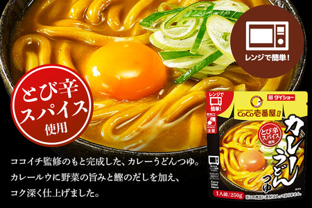 CoCo壱番屋 カレーうどんつゆ 10個 入り カレーうどん スープ セット ダイショー つゆ カレーうどん カレースープ カレー味 カレー うどん めんつゆ ココイチ ココ壱番屋 ラーメンスープ 鍋