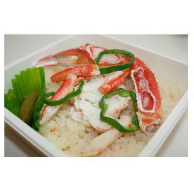 ふるさと納税 いわき市 冷凍カニピラフセット(400g×4個)