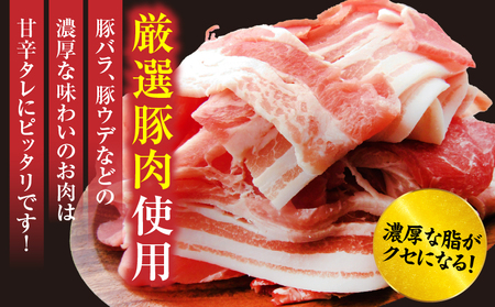 たっぷり玉ねぎ入り豚肉の生姜焼き 4kg |肉 豚肉 冷凍 小分け 時短 時短調理 簡単 料理 たっぷり 生姜焼き たまねぎ しょうが ジューシー 弁当 おかず 香川県 三木町 おすすめ |_mk14