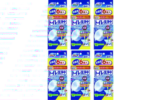 
            ブルーレット　トイレ洗浄中（6錠）×6個
          