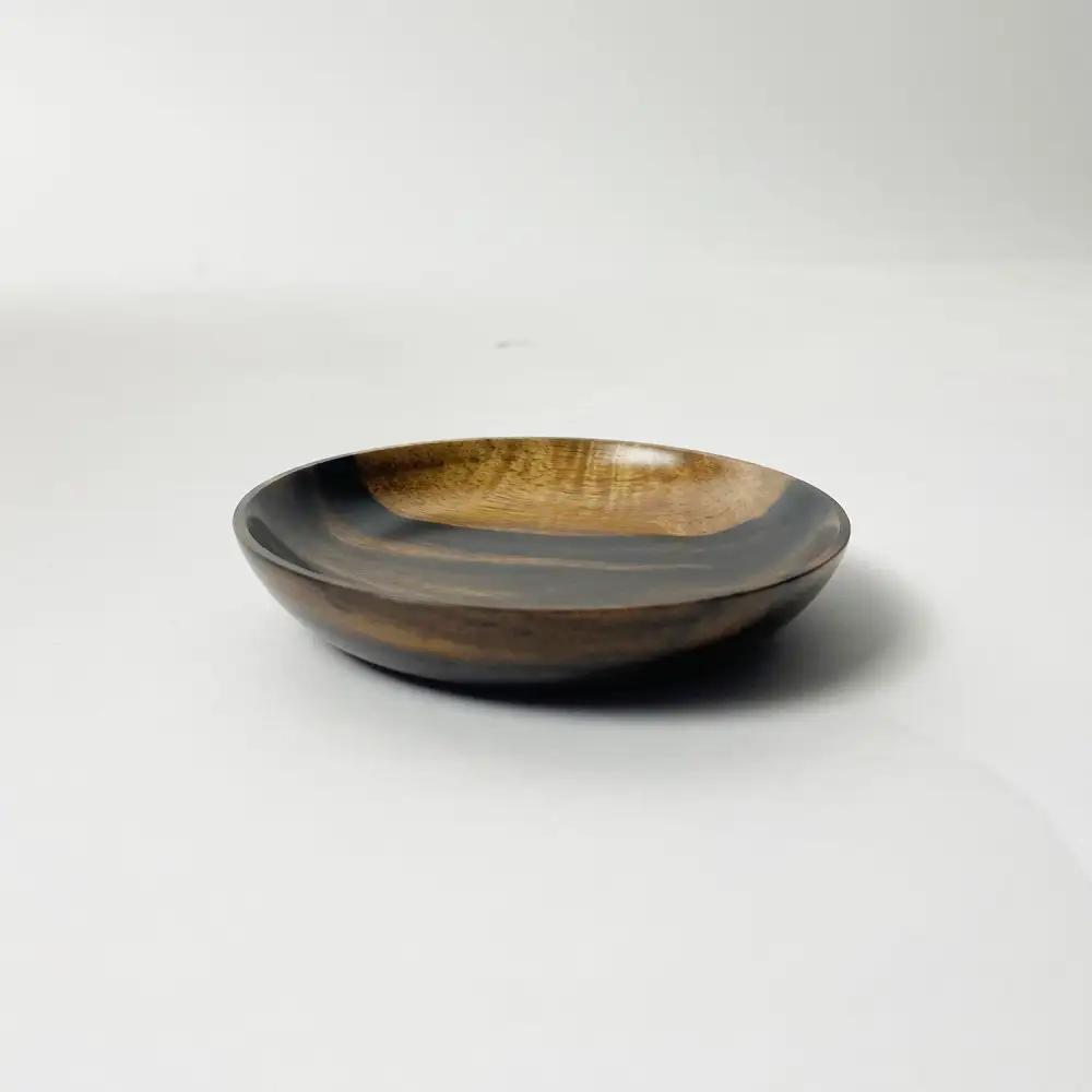 黒柿　豆皿　１枚　（9.5cm）