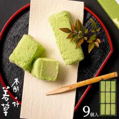 ふるさと納税 松江市 老舗和菓子屋「彩雲堂」の代表銘菓 若草9個入り