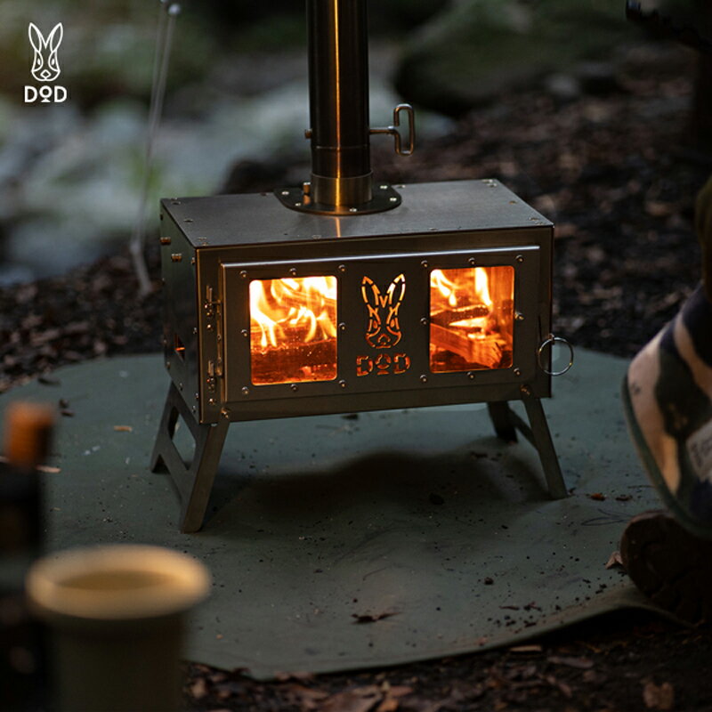 【ふるさと納税】【DOD】 シースルーまきちゃん（ MS1-043-SL ）【 DOD 薪ストーブ 焚き火 軽量 コンパクト 手入れ簡単 持ち運び キャンプ ファミリー アウトドア 送料無料 】